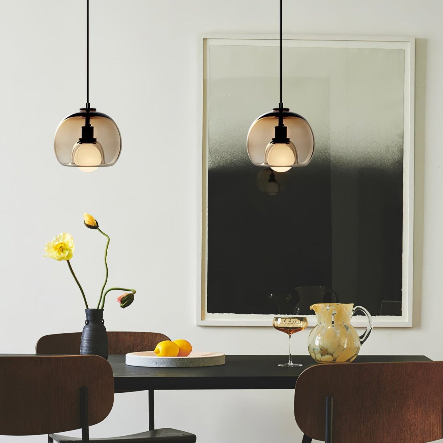 Mila – Postmoderne Kreative Glas-Pendelleuchte