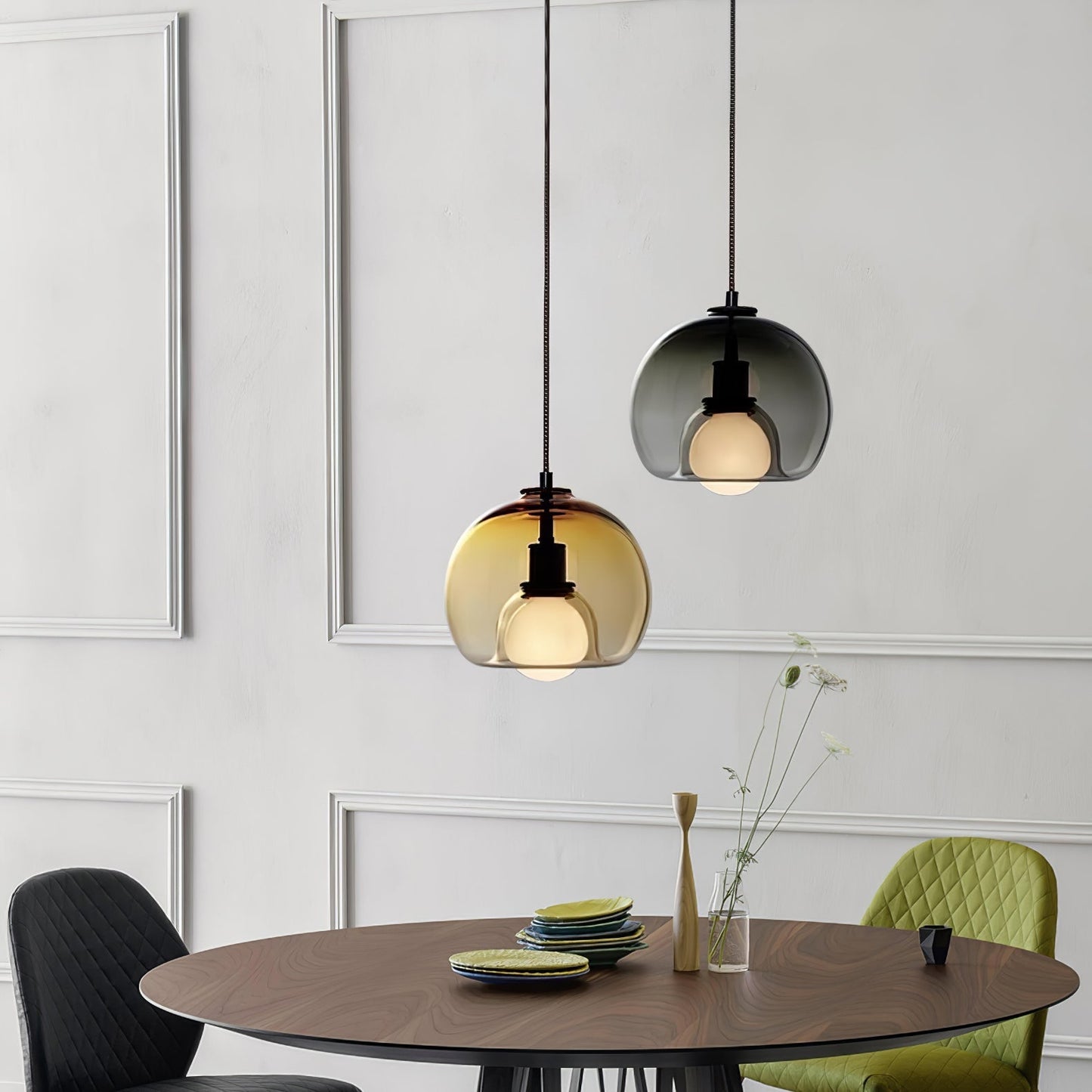 Mila – Postmoderne Kreative Glas-Pendelleuchte