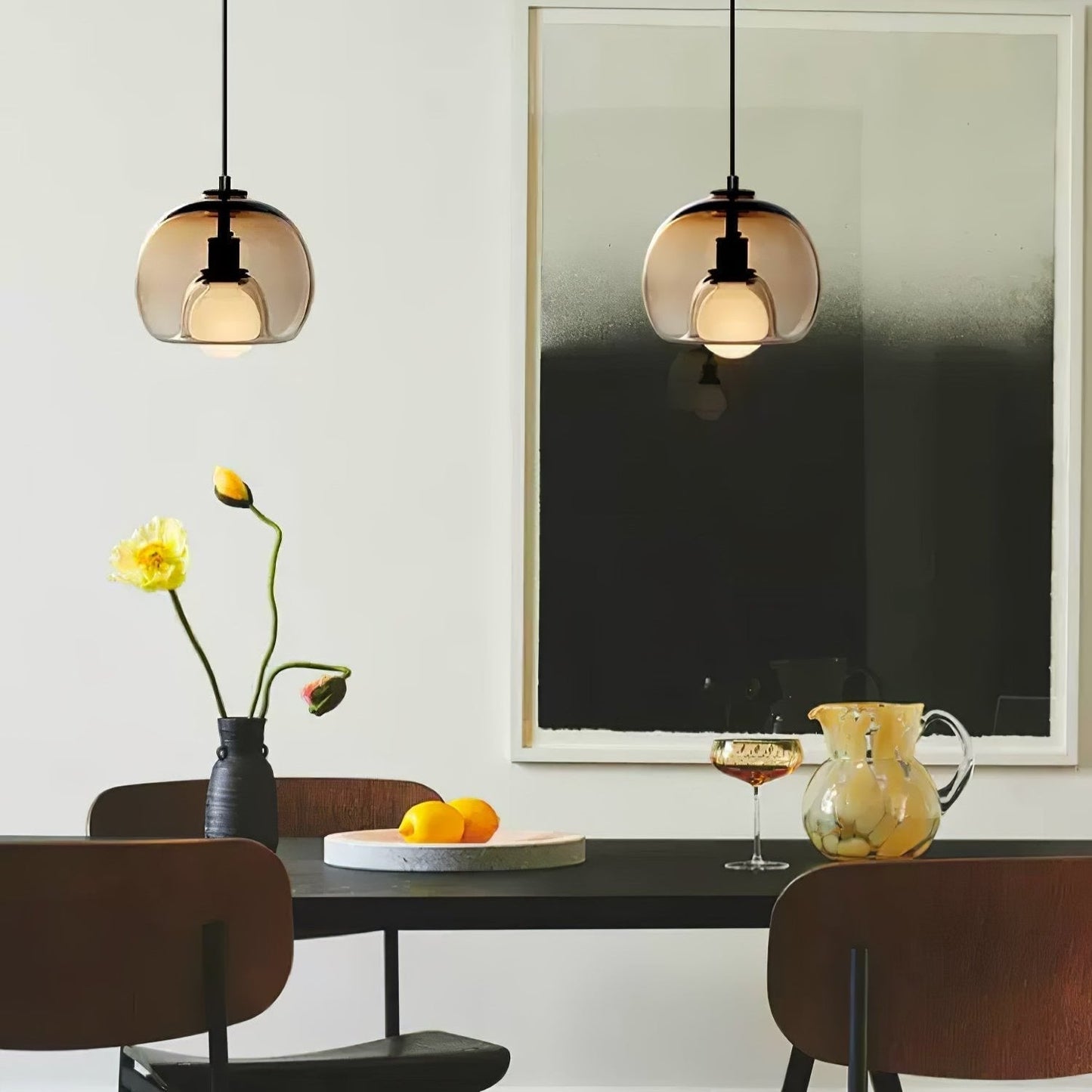 Mila – Postmoderne Kreative Glas-Pendelleuchte