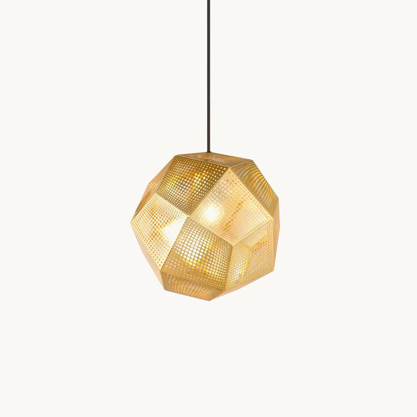 Celeste – Geometrische Pendelleuchte mit Gitterstruktur