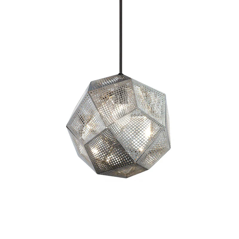 Celeste – Geometrische Pendelleuchte mit Gitterstruktur