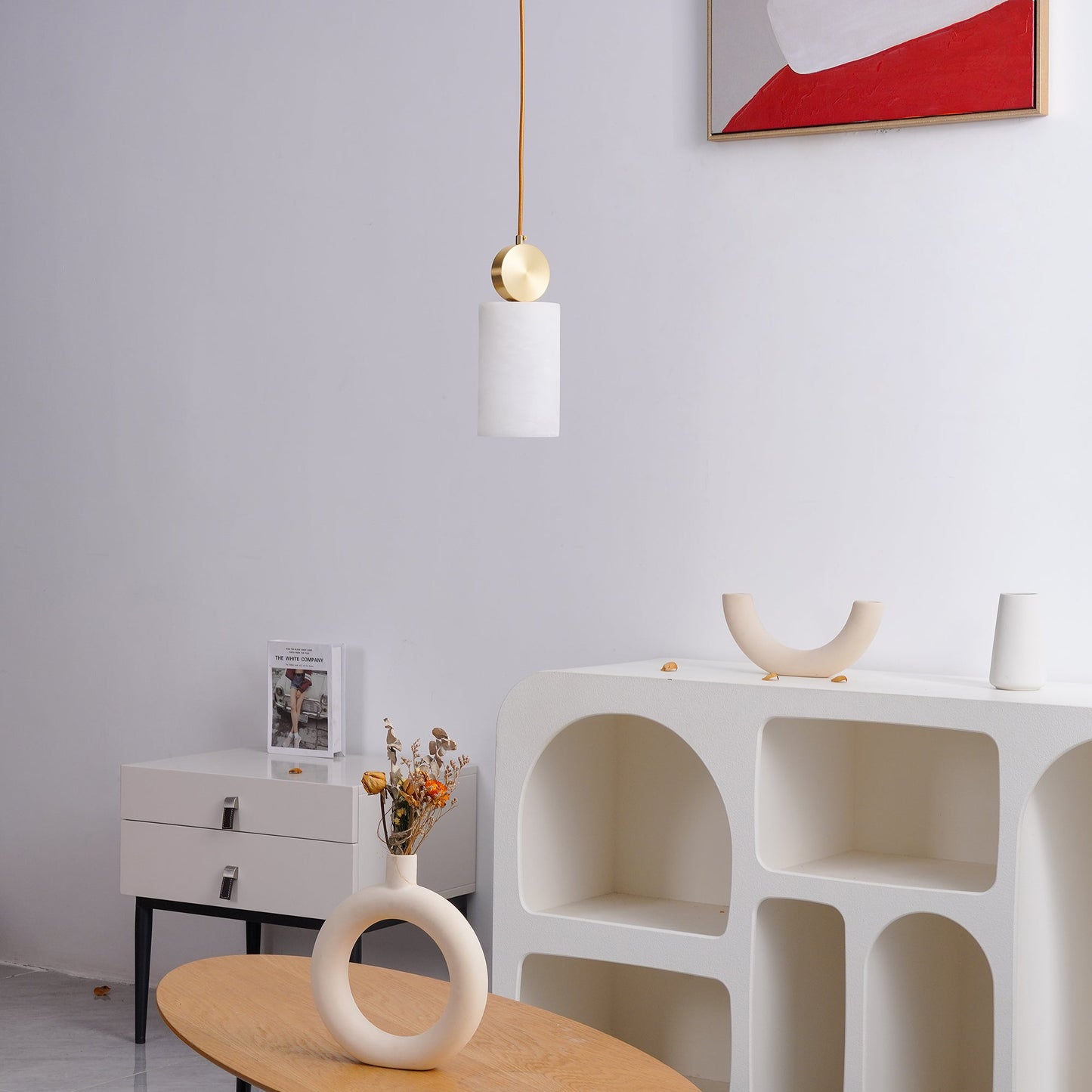 Eric – Alabaster Pendelleuchte