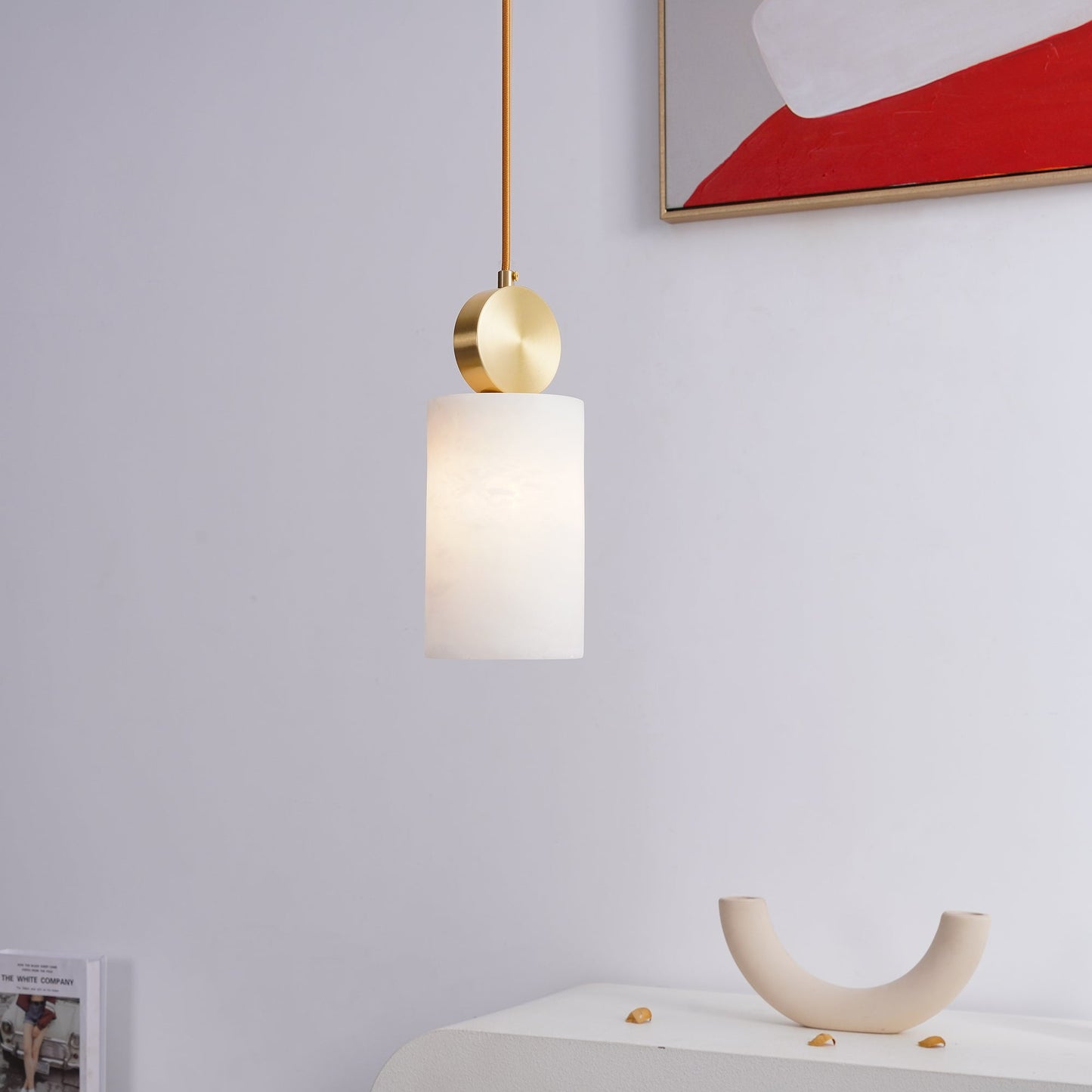 Eric – Alabaster Pendelleuchte
