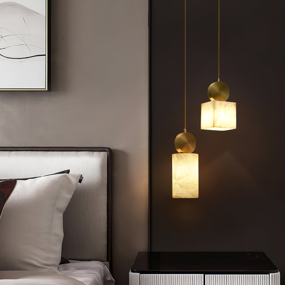 Eric – Alabaster Pendelleuchte