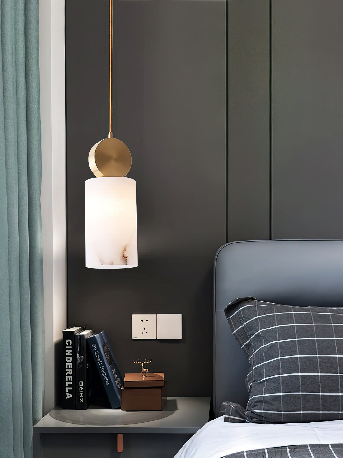 Eric – Alabaster Pendelleuchte
