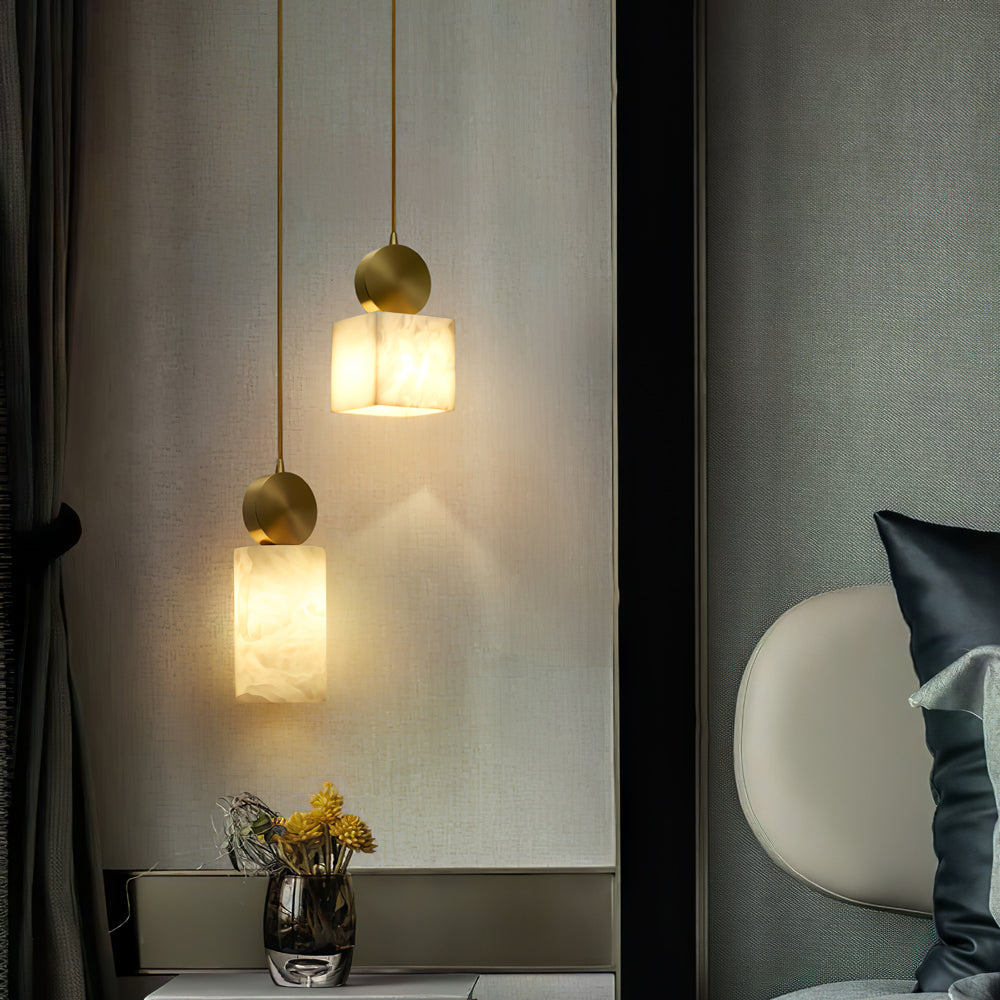 Eric – Alabaster Pendelleuchte