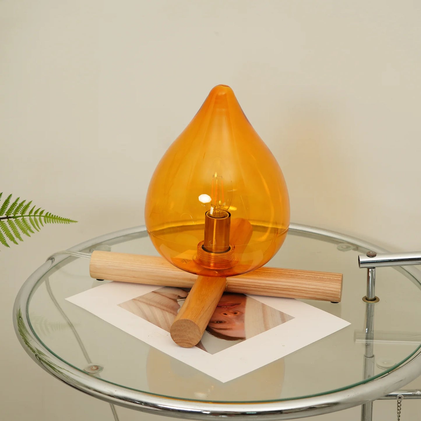 Danny – Retro Tischlampe für Dekoration