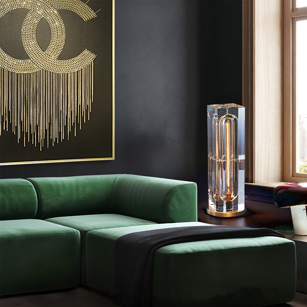 Gera – Kristall-Tischlampe
