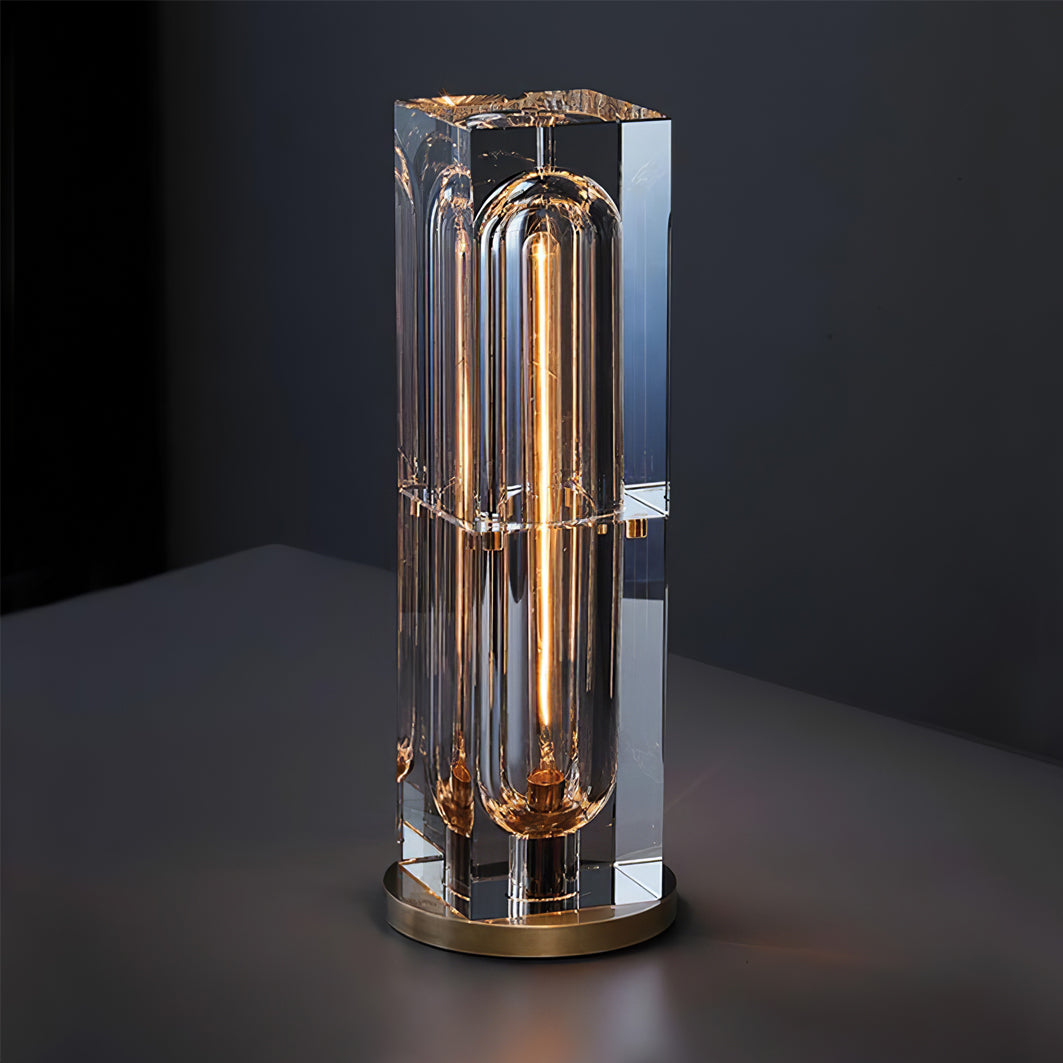 Gera – Kristall-Tischlampe