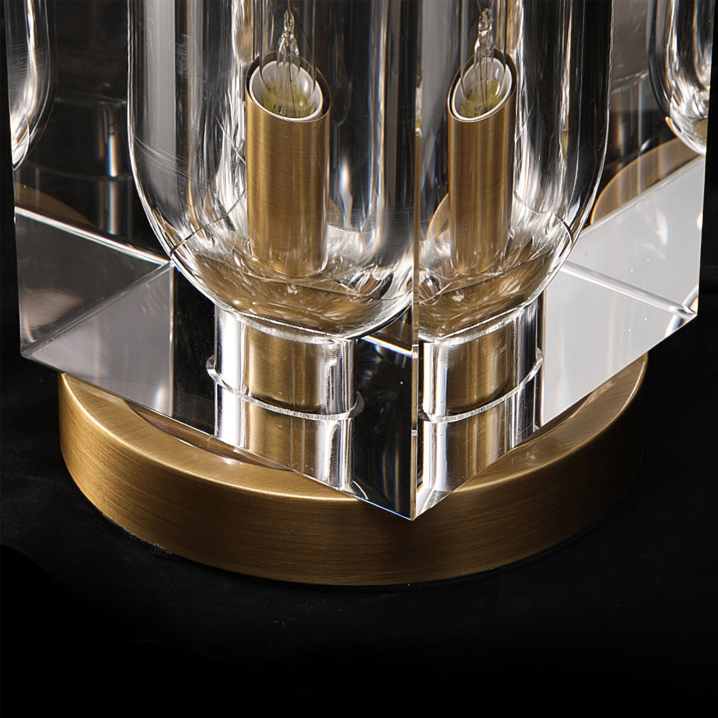 Gera – Kristall-Tischlampe