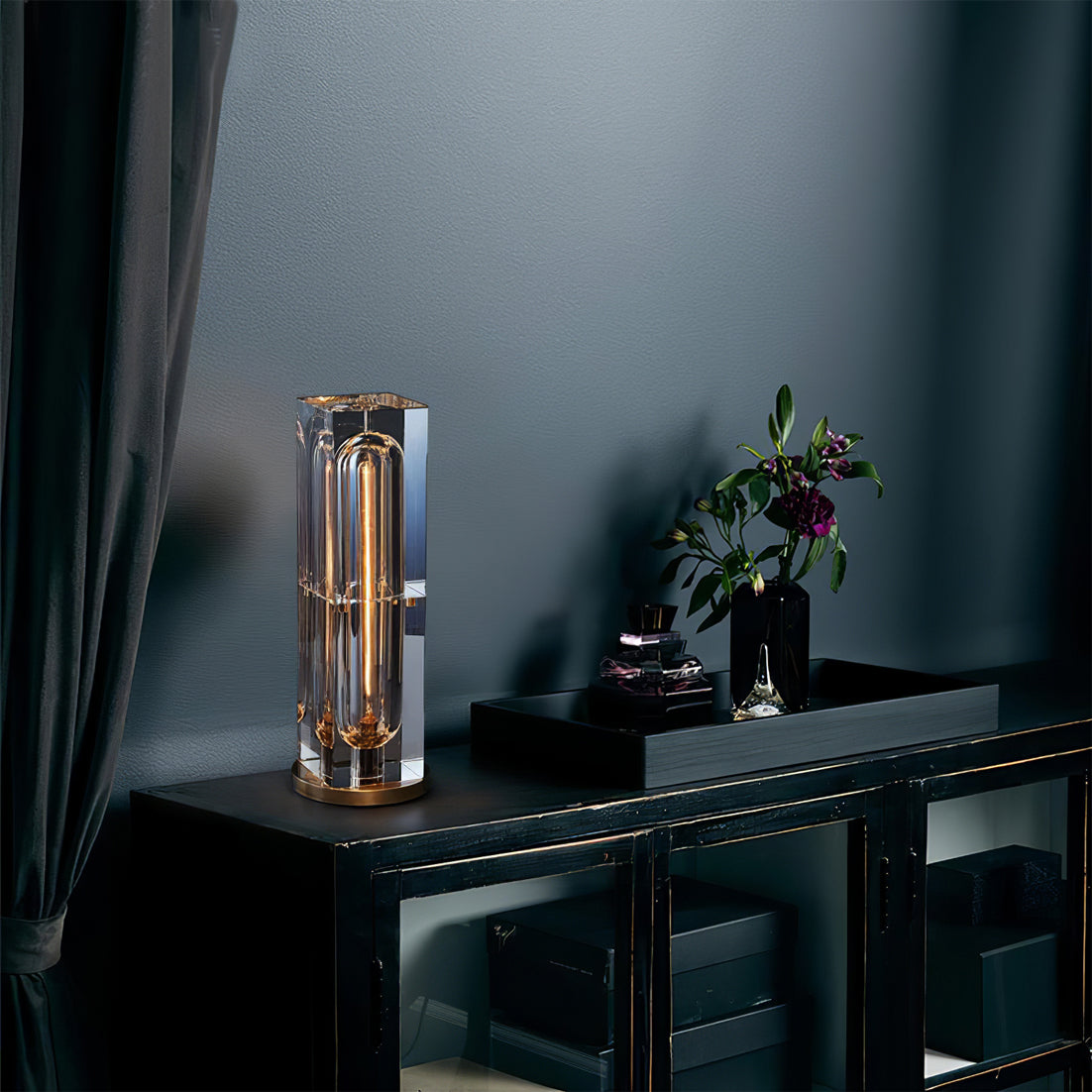 Gera – Kristall-Tischlampe