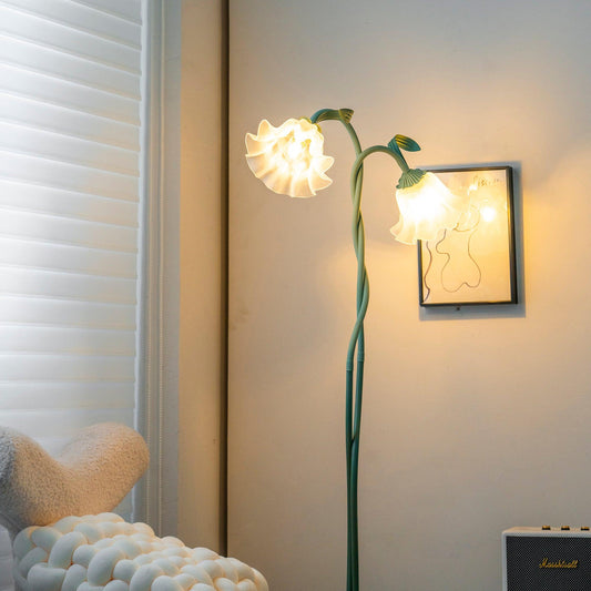 Elska – Calla Blumen Stehleuchte