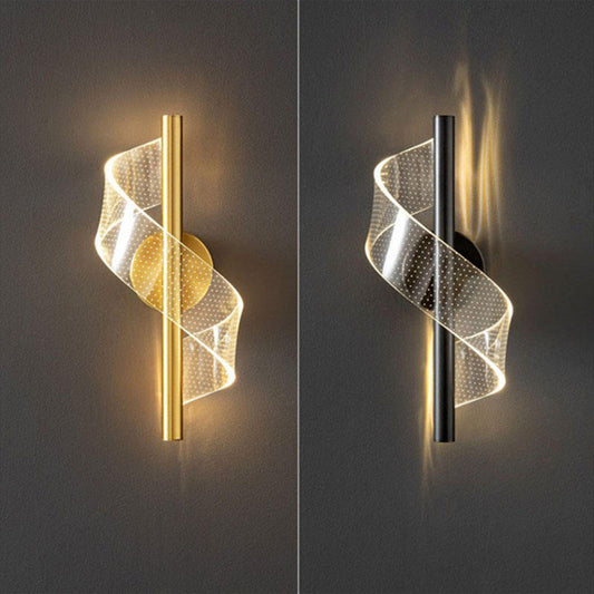 KristalWall – Wandlampe mit glamourösem Glaskronen-Design