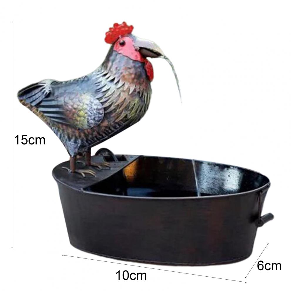 CritterFlow – Tierischer Gartenbrunnen für farbenfrohe Deko