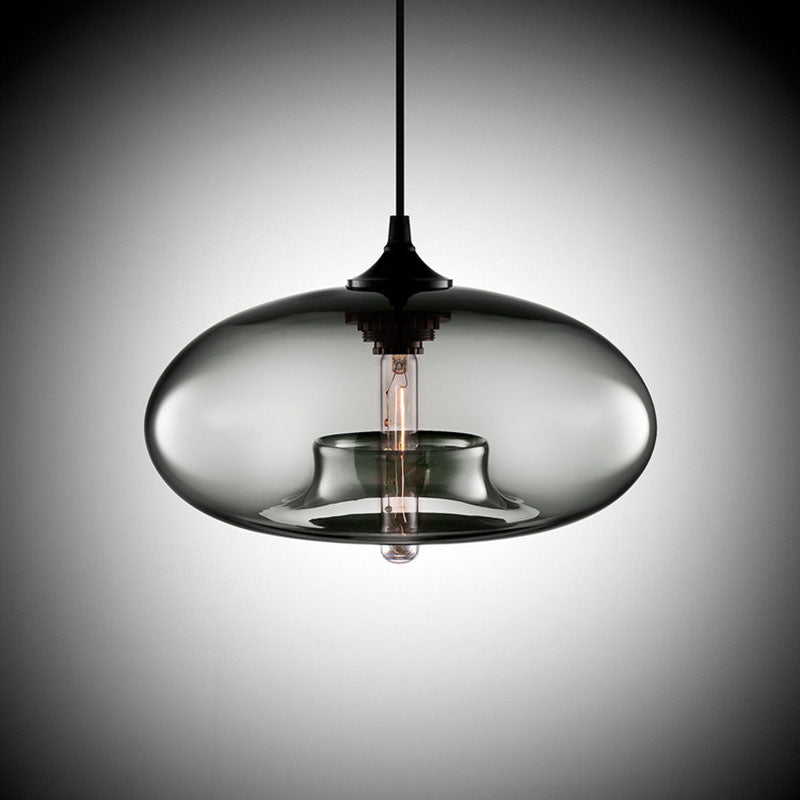 Moderne bunte Pendelleuchten aus Glas