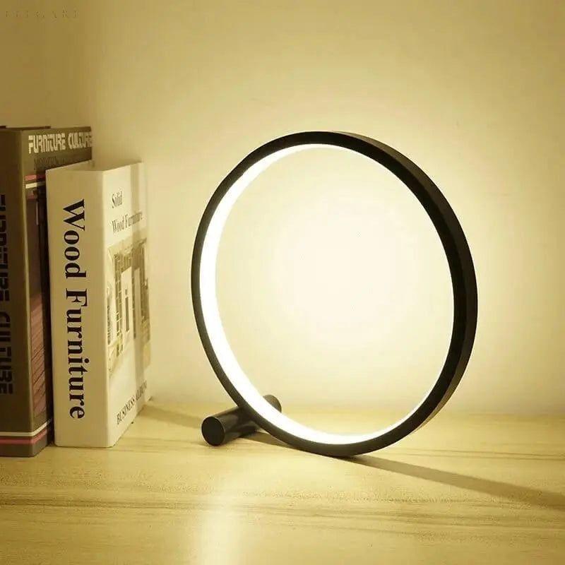 LED-Ringlampe im Zen-Stil