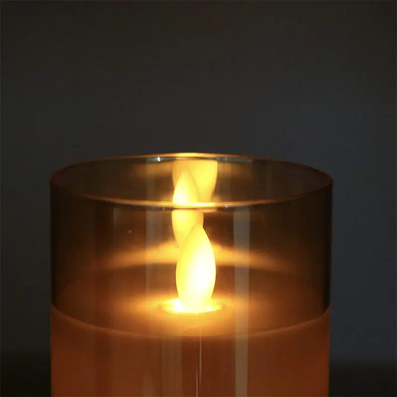 GlowCandle – Flammenlose LED-Kerze mit weichem Licht