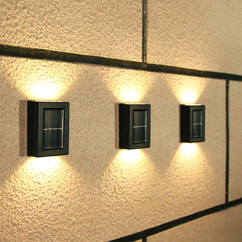 Solar-Wandleuchte für den Außenbereich