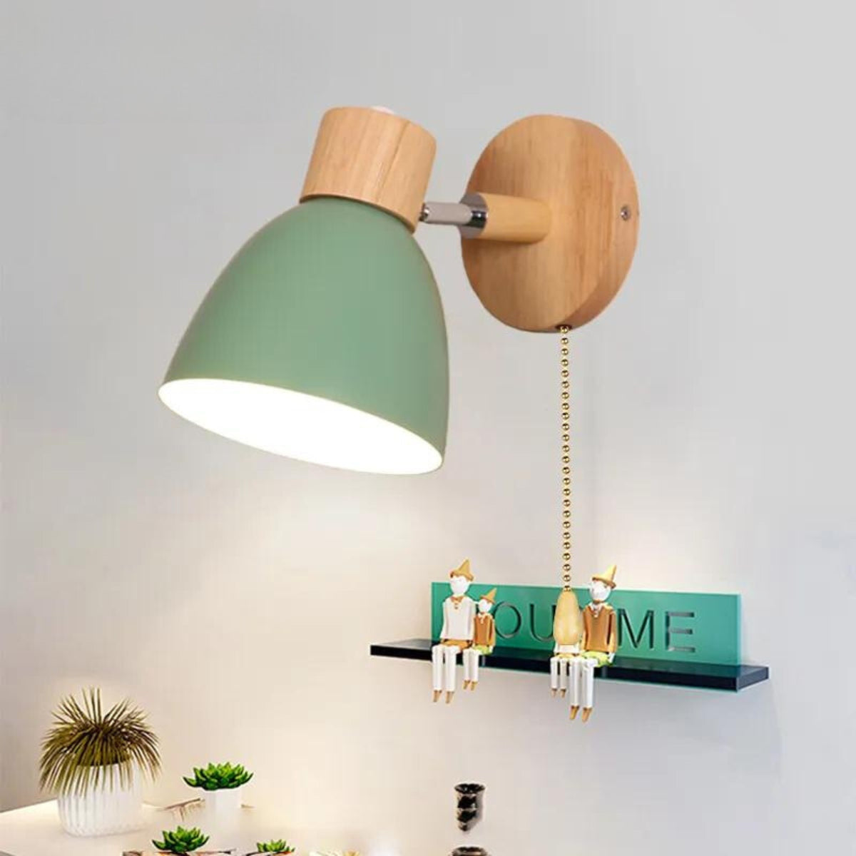 NatureLume – Wandleuchte aus Holz für natürliche Akzente