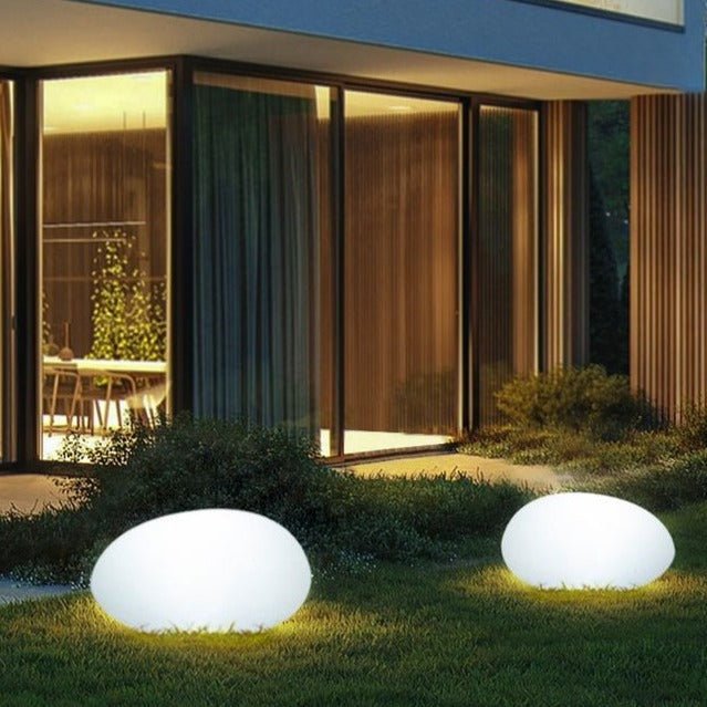 KieselGlow – Wetterfeste Gartenlampe