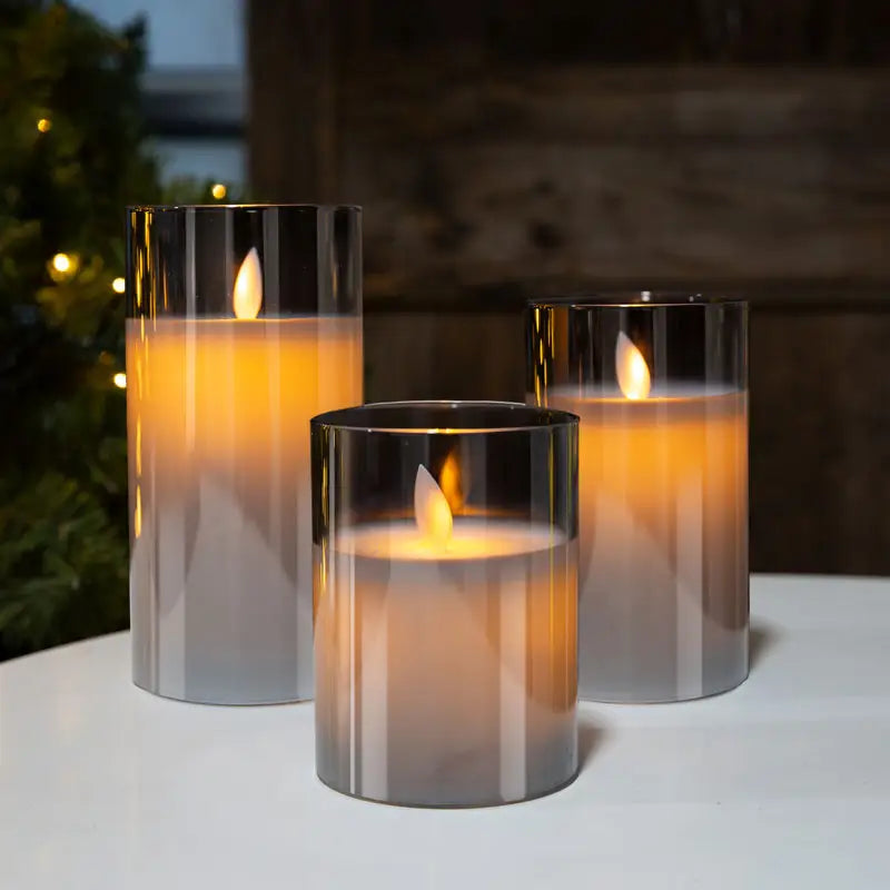 GlowCandle – Flammenlose LED-Kerze mit weichem Licht