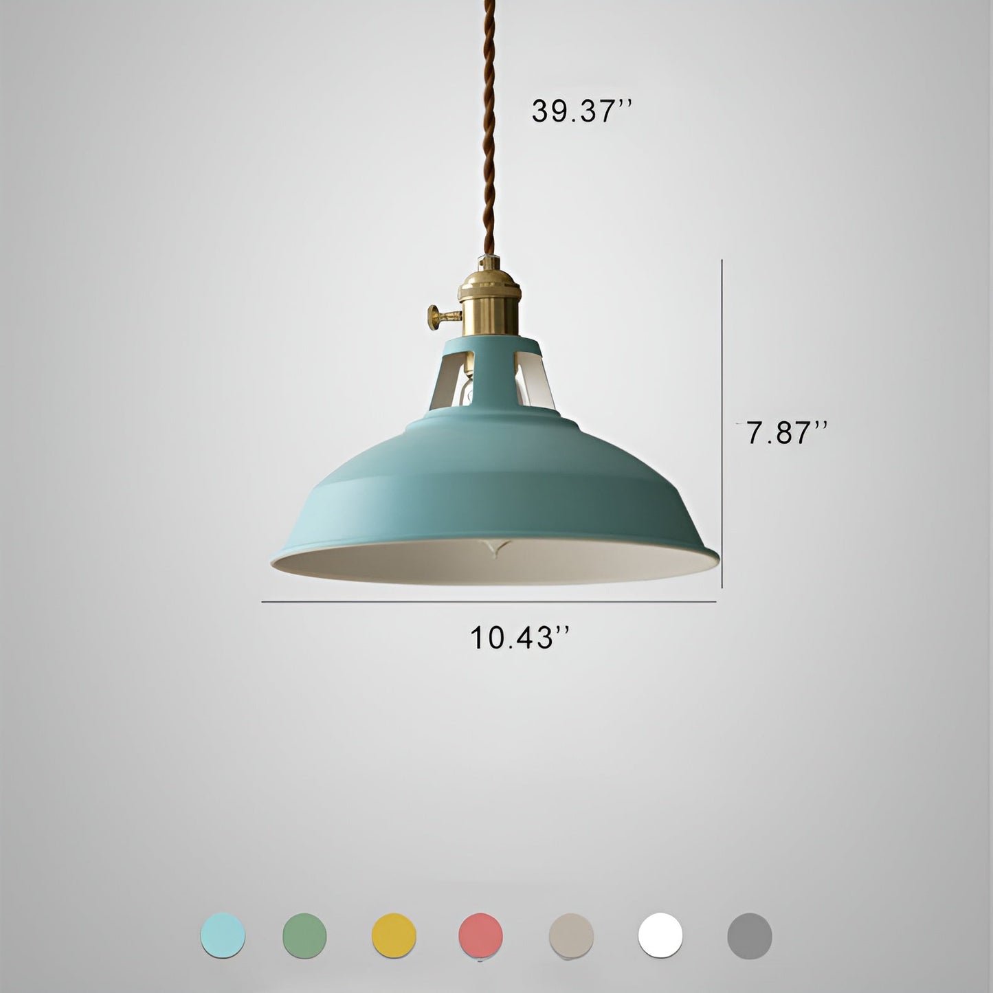 ColorDome Pendelleuchte – Verspielte LED-Leuchte in Macaron-Farbmischung