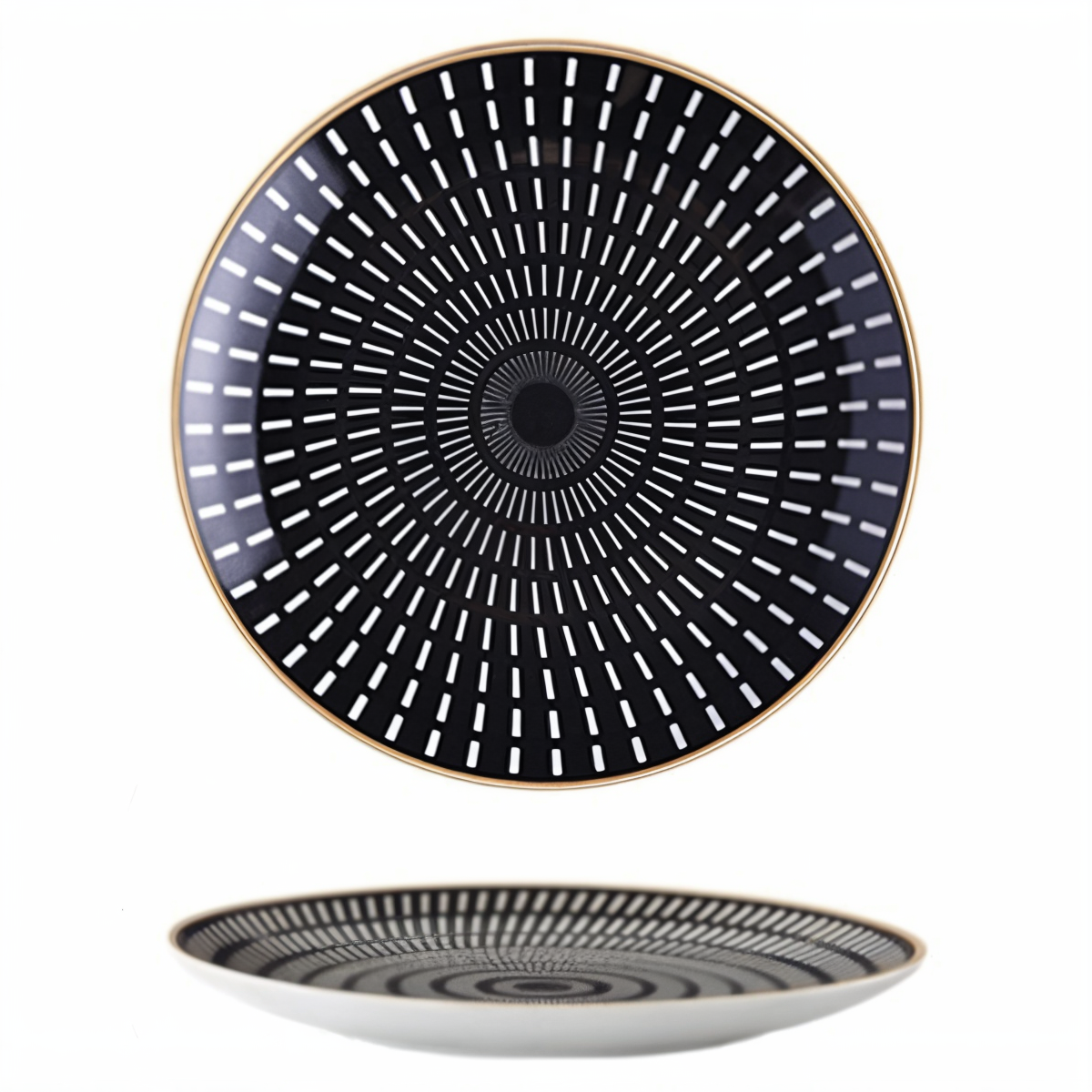 ZenLeaf Tafelservice – Botanisch inspirierter Keramikteller