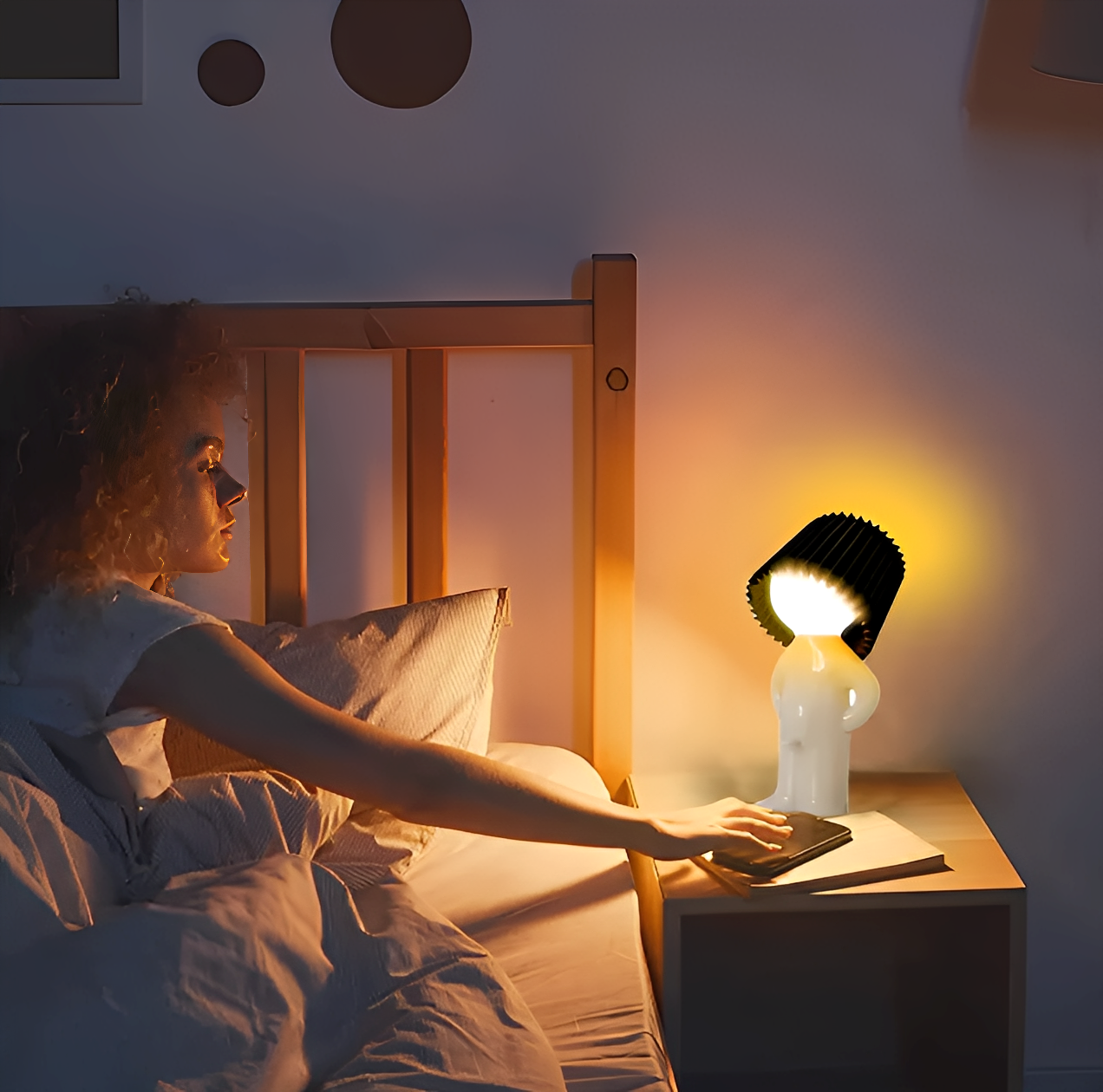 Tomo – Niedliche Jungen-Leselampe als Nachtlicht