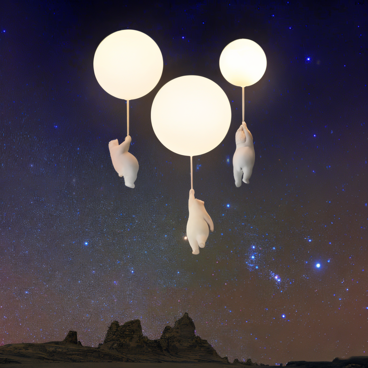 BallonBear Light – Kinderzimmerlampe im süßen Tierdesign