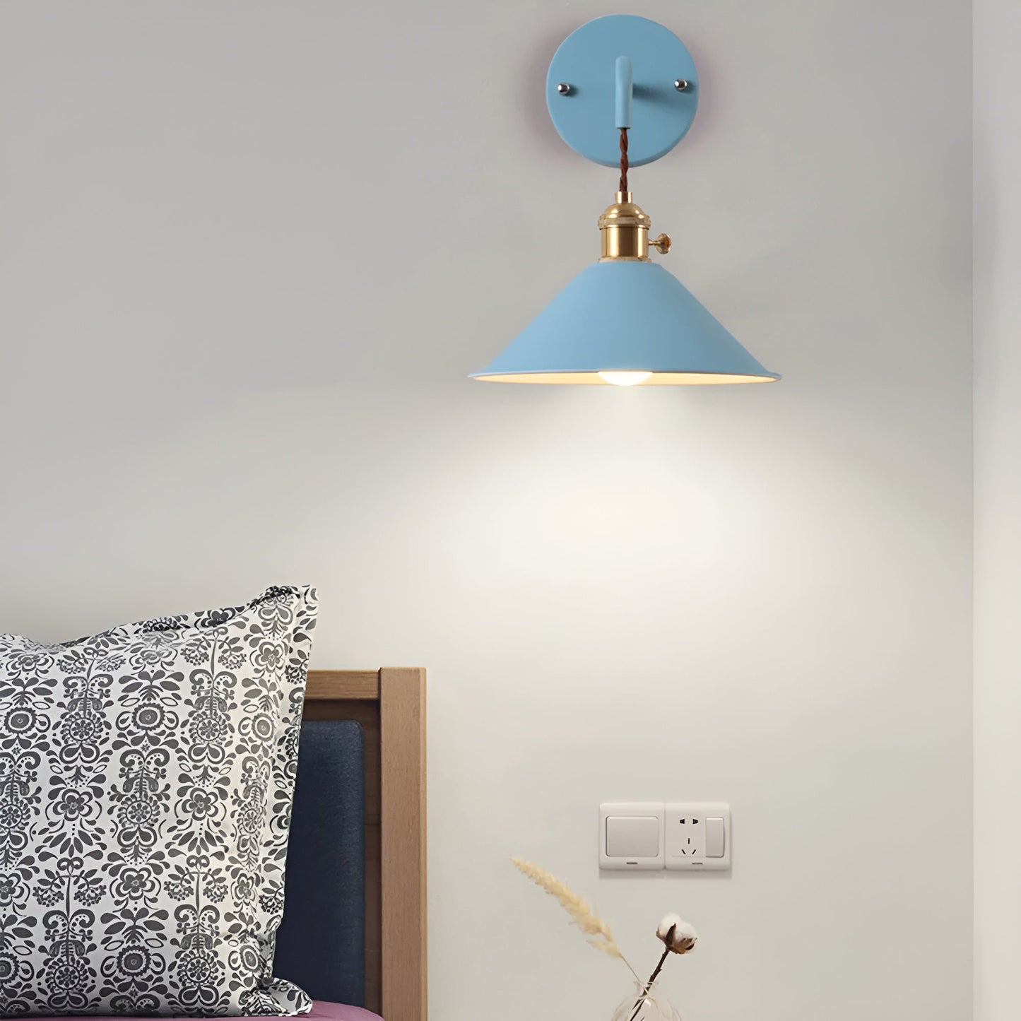 VintageCone Wandleuchte – Retro-Industrie-Wandleuchte