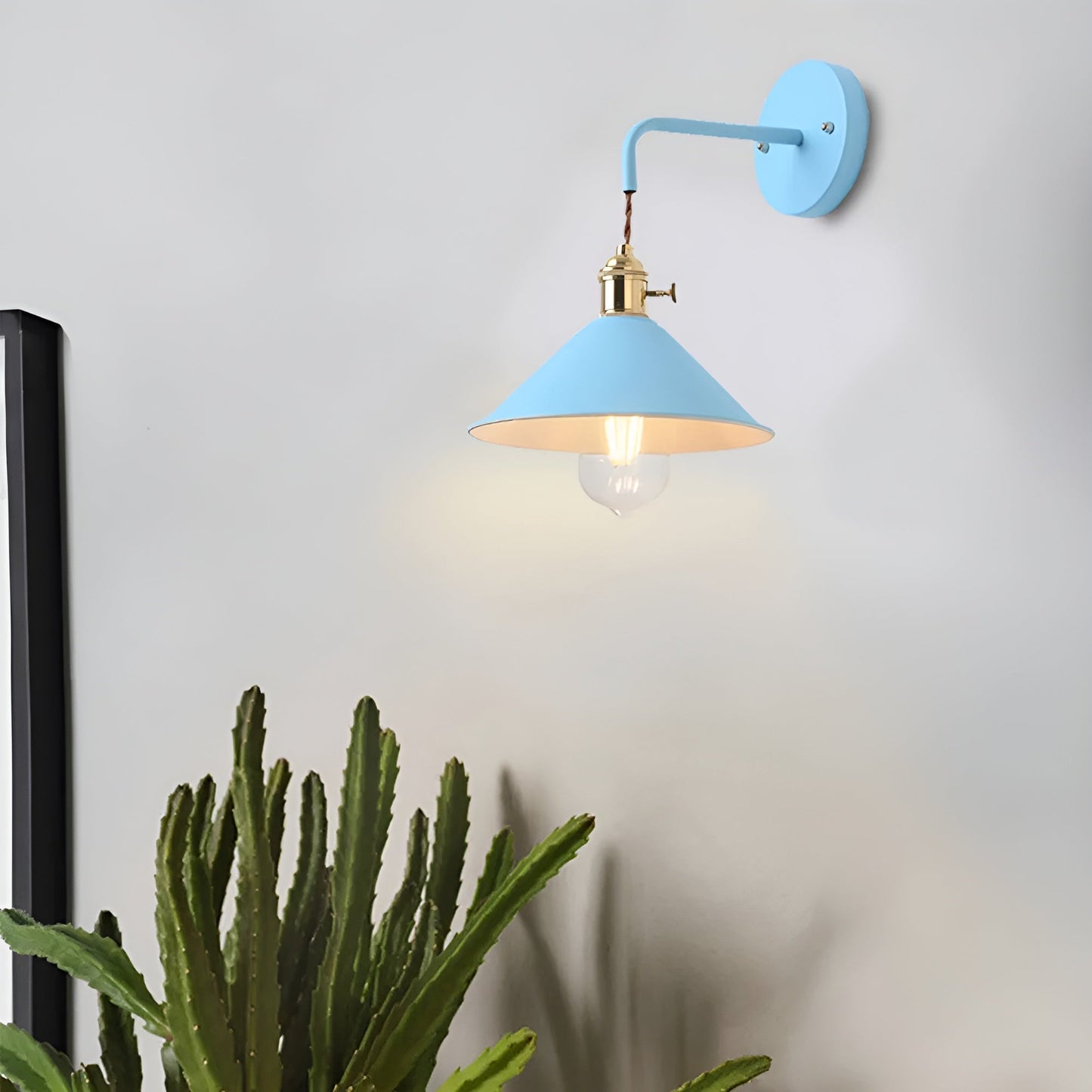 VintageCone Wandleuchte – Retro-Industrie-Wandleuchte