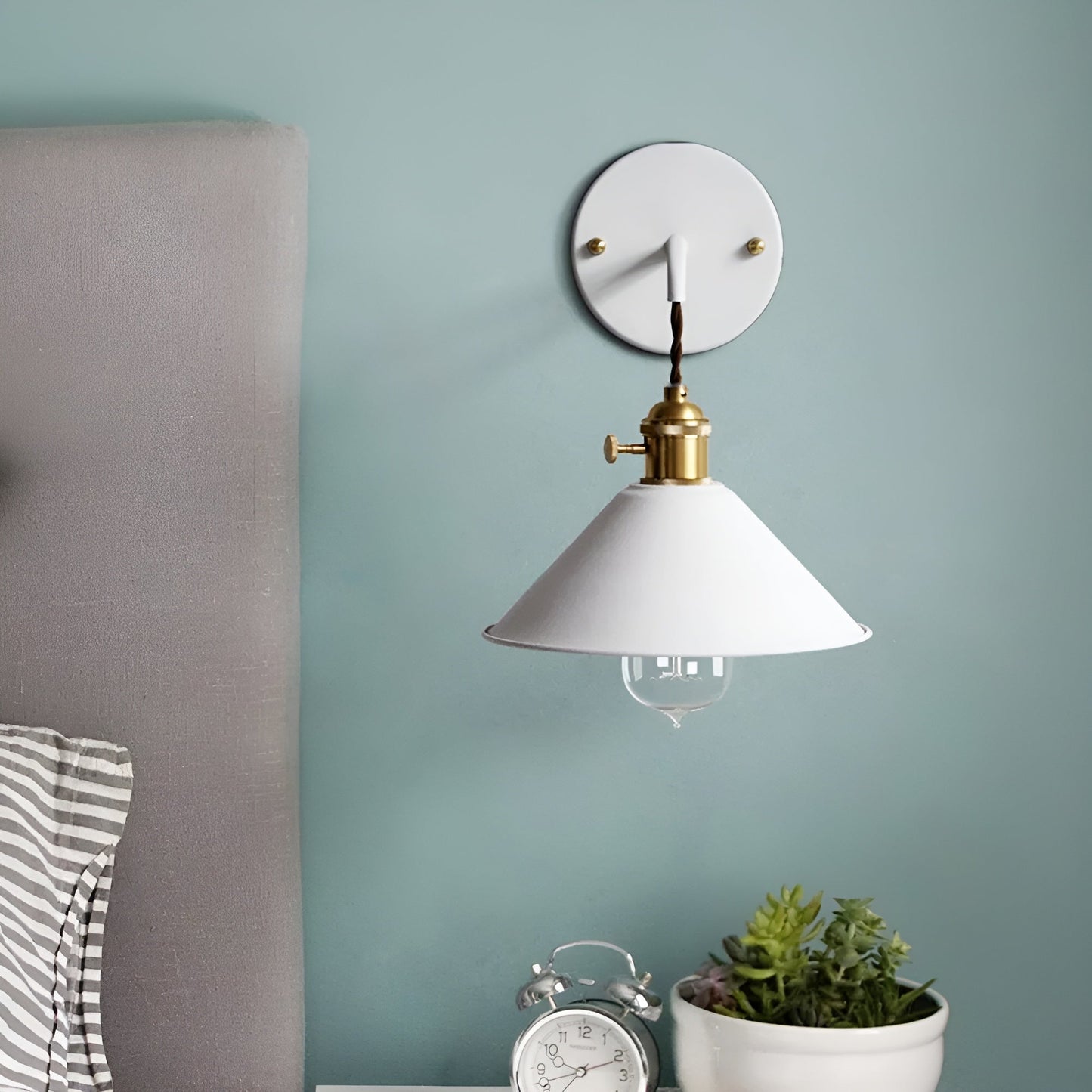 VintageCone Wandleuchte – Retro-Industrie-Wandleuchte