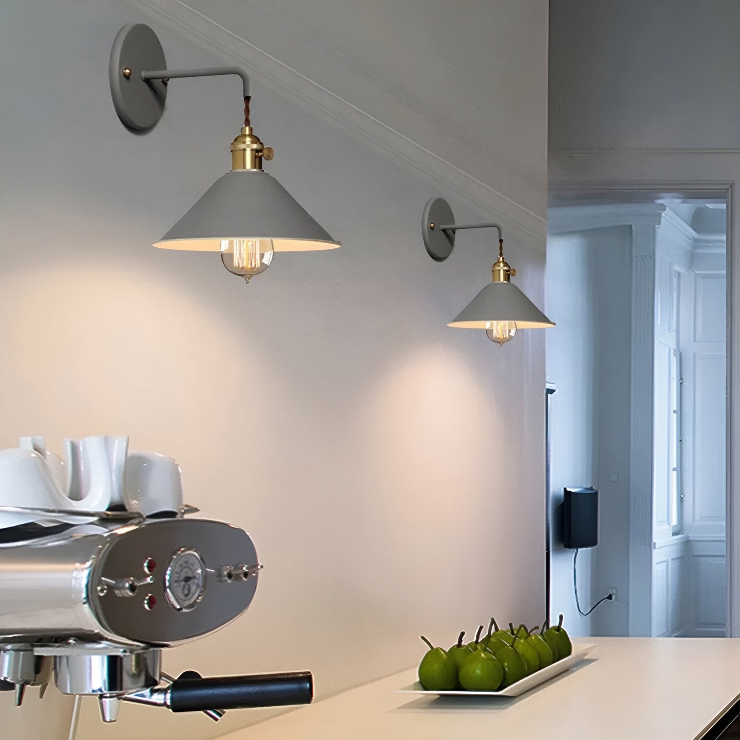 VintageCone Wandleuchte – Retro-Industrie-Wandleuchte