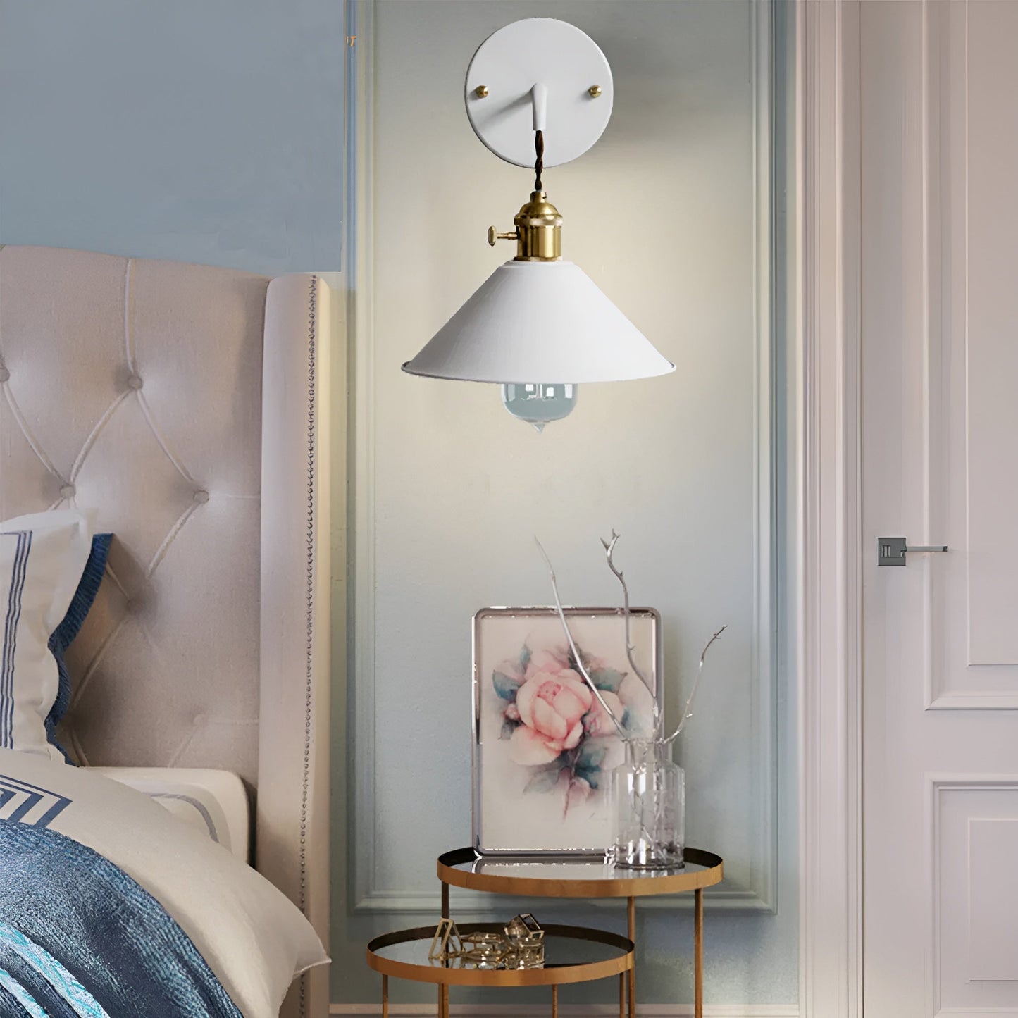 VintageCone Wandleuchte – Retro-Industrie-Wandleuchte