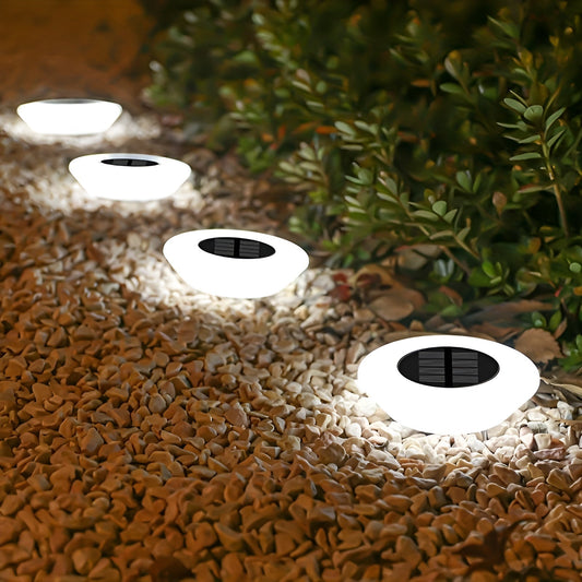 SunFlare – Gartenleuchte mit Solarbetrieb & Blütenoptik
