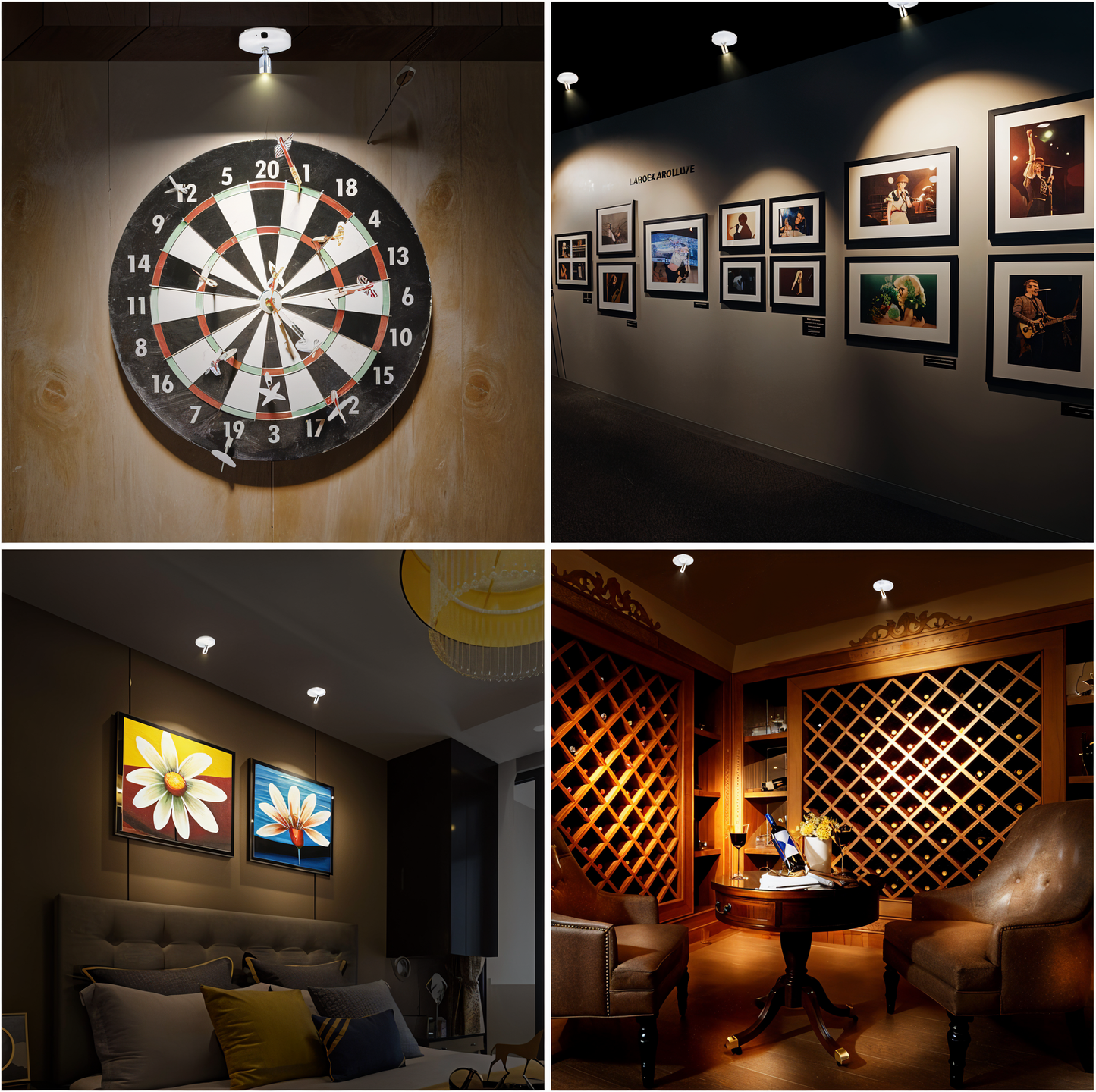 Kabellose LED-Spot-Displayleuchte