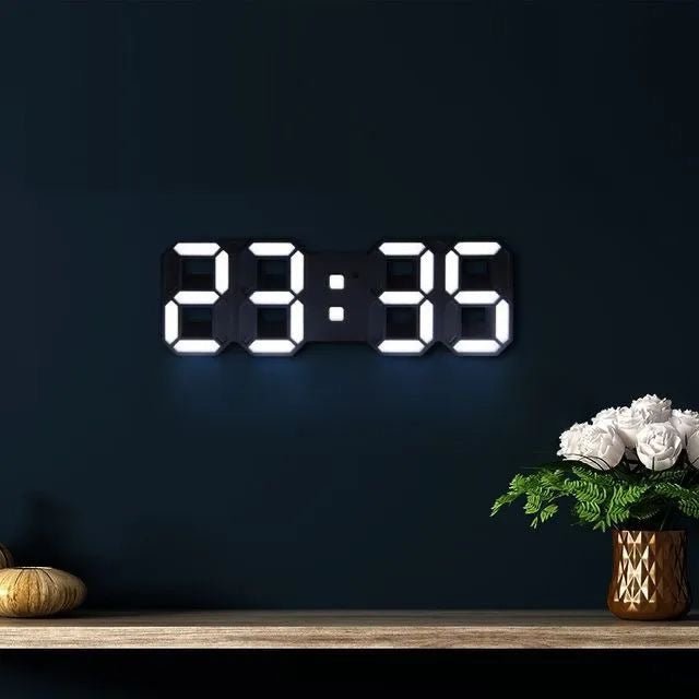 GlowSync – Smarte LED-Wanduhr mit Farbwechsel-Funktion