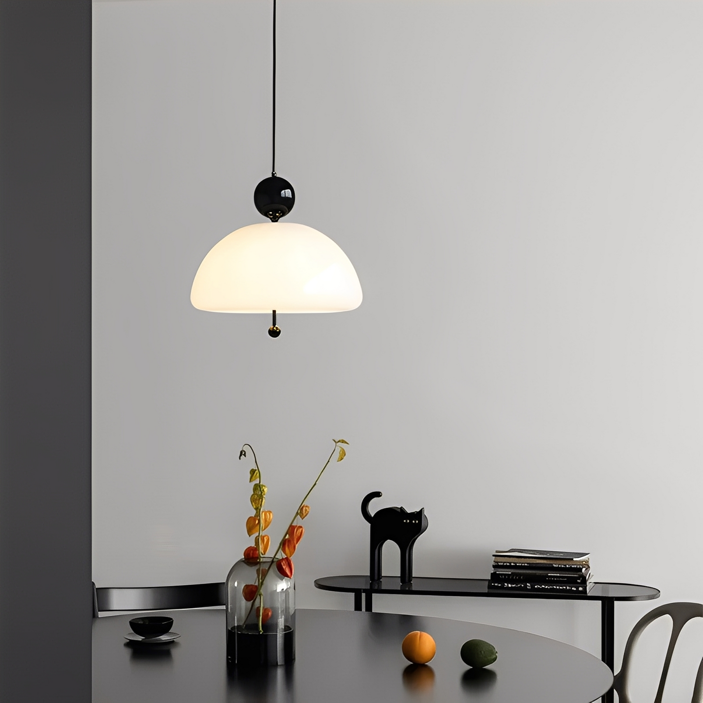 Ruffa – Vintage Glas-Kronleuchter im Nordic Stil