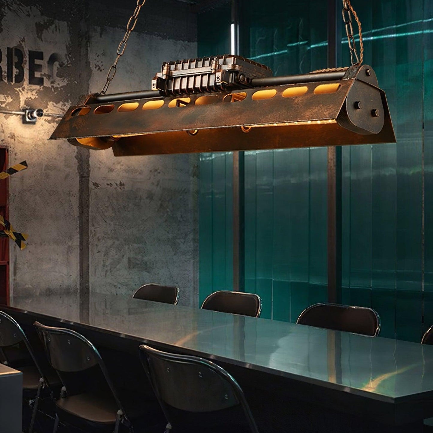 Dorian – Industrial Steampunk Kronleuchter