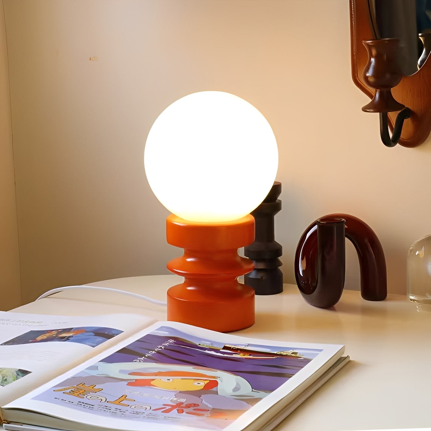 Noa – Kreative Nachttischlampe