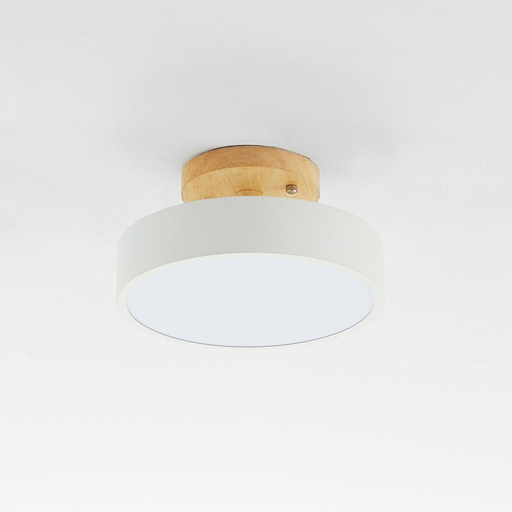 HolzAura – Zeitgemäße LED-Deckenlampe