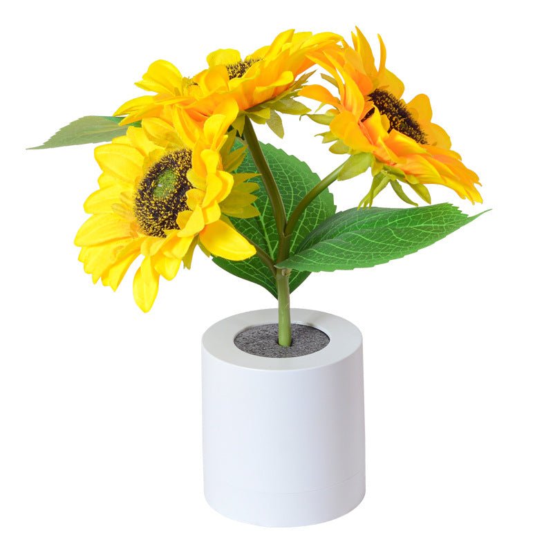 Solvyn – Glänzende Sonnenblumenlampe