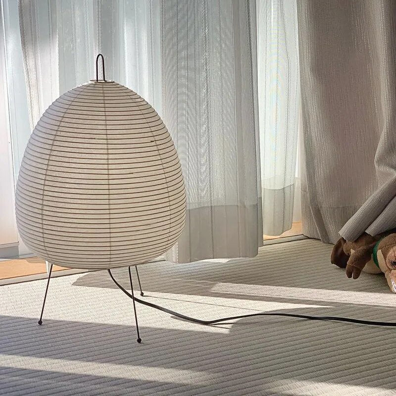 Lian – Tischlampe aus Xuan-Papier