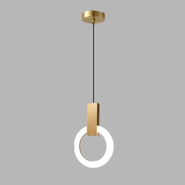 Nordra – LED-Pendelleuchte im nordischen Ringdesign für moderne Wohnräume