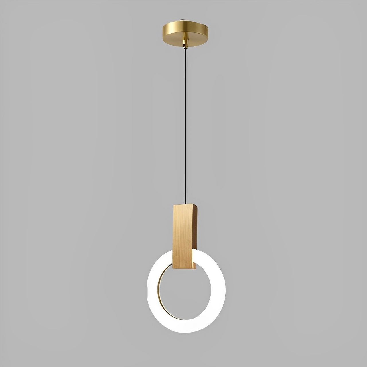Nordra – LED-Pendelleuchte im nordischen Ringdesign für moderne Wohnräume