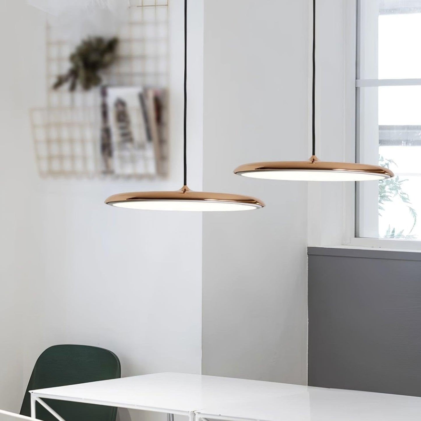 Elian – LED Hängeleuchte im Nordischen UFO-Design