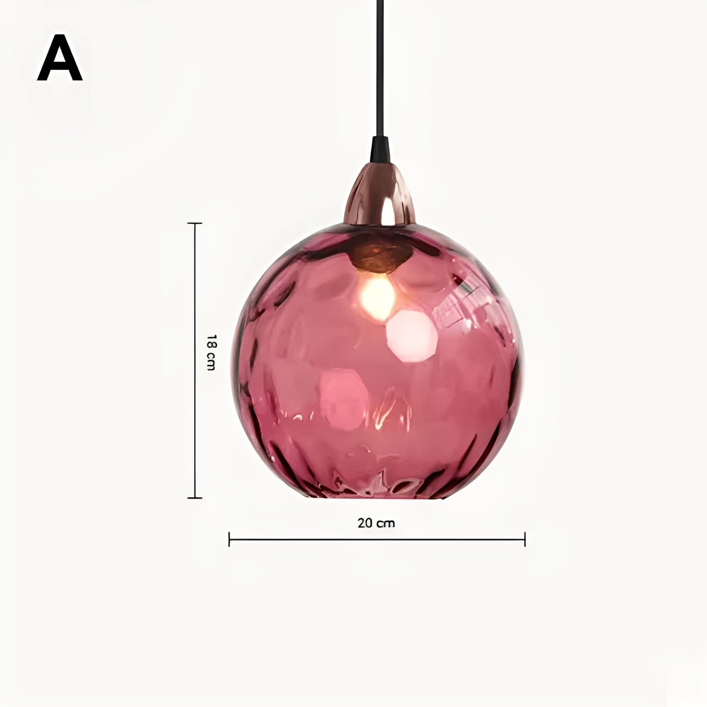Meliora – Moderne Glas-Pendelleuchte