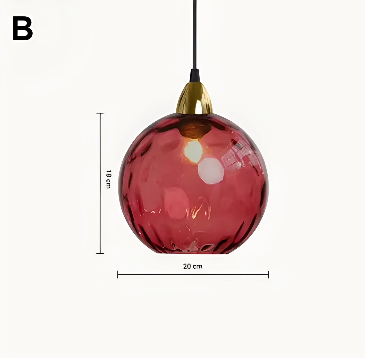 Meliora – Moderne Glas-Pendelleuchte