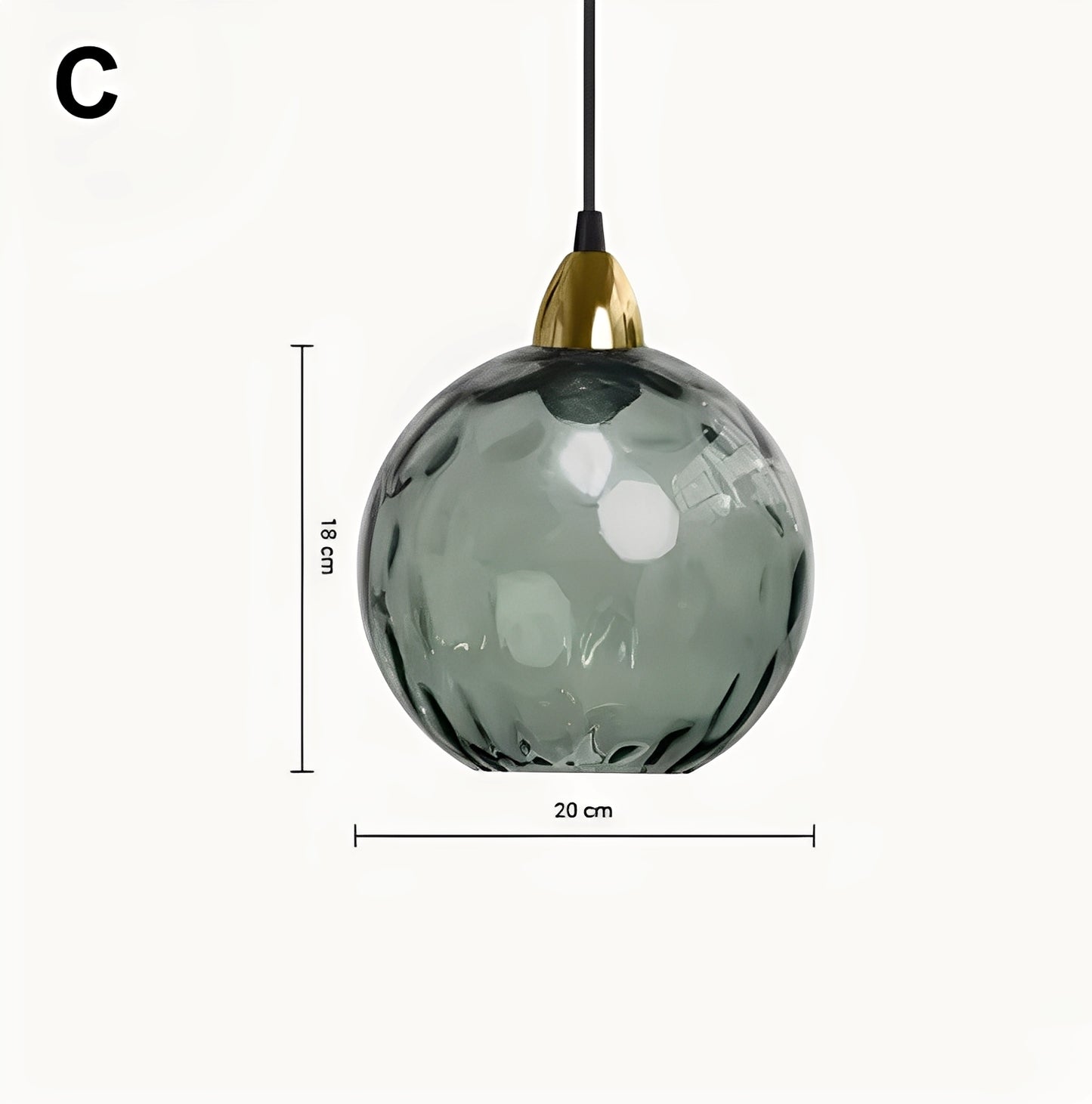 Meliora – Moderne Glas-Pendelleuchte