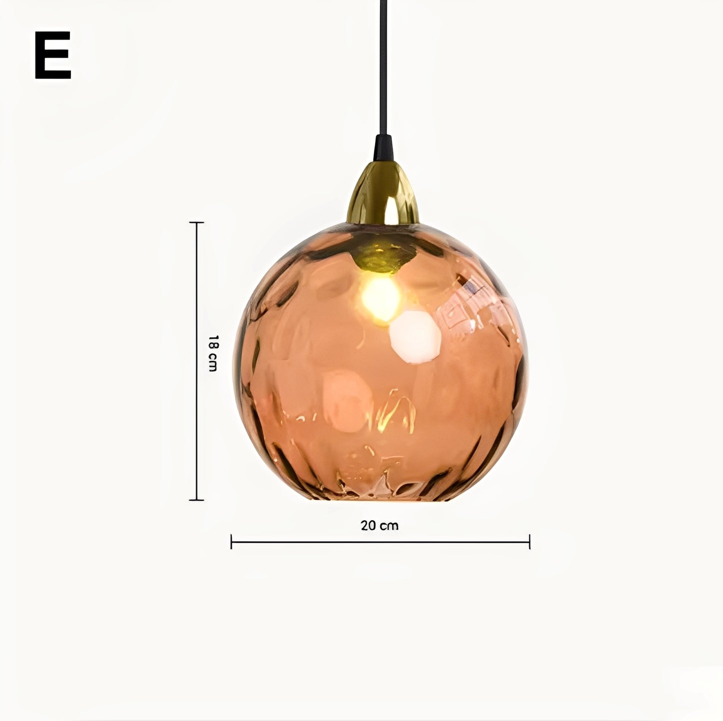 Meliora – Moderne Glas-Pendelleuchte